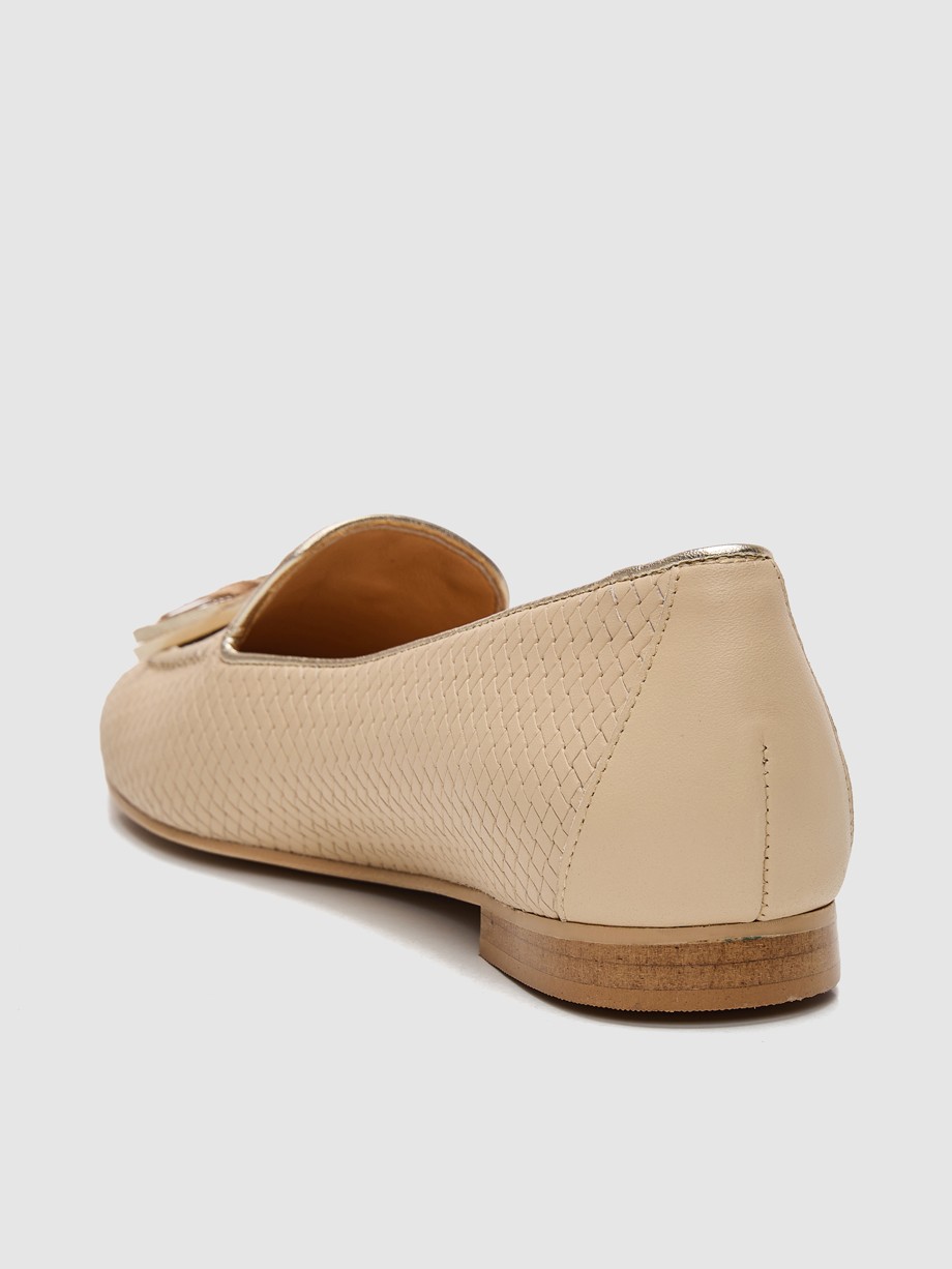 Loafers γυναικεία μπεζ