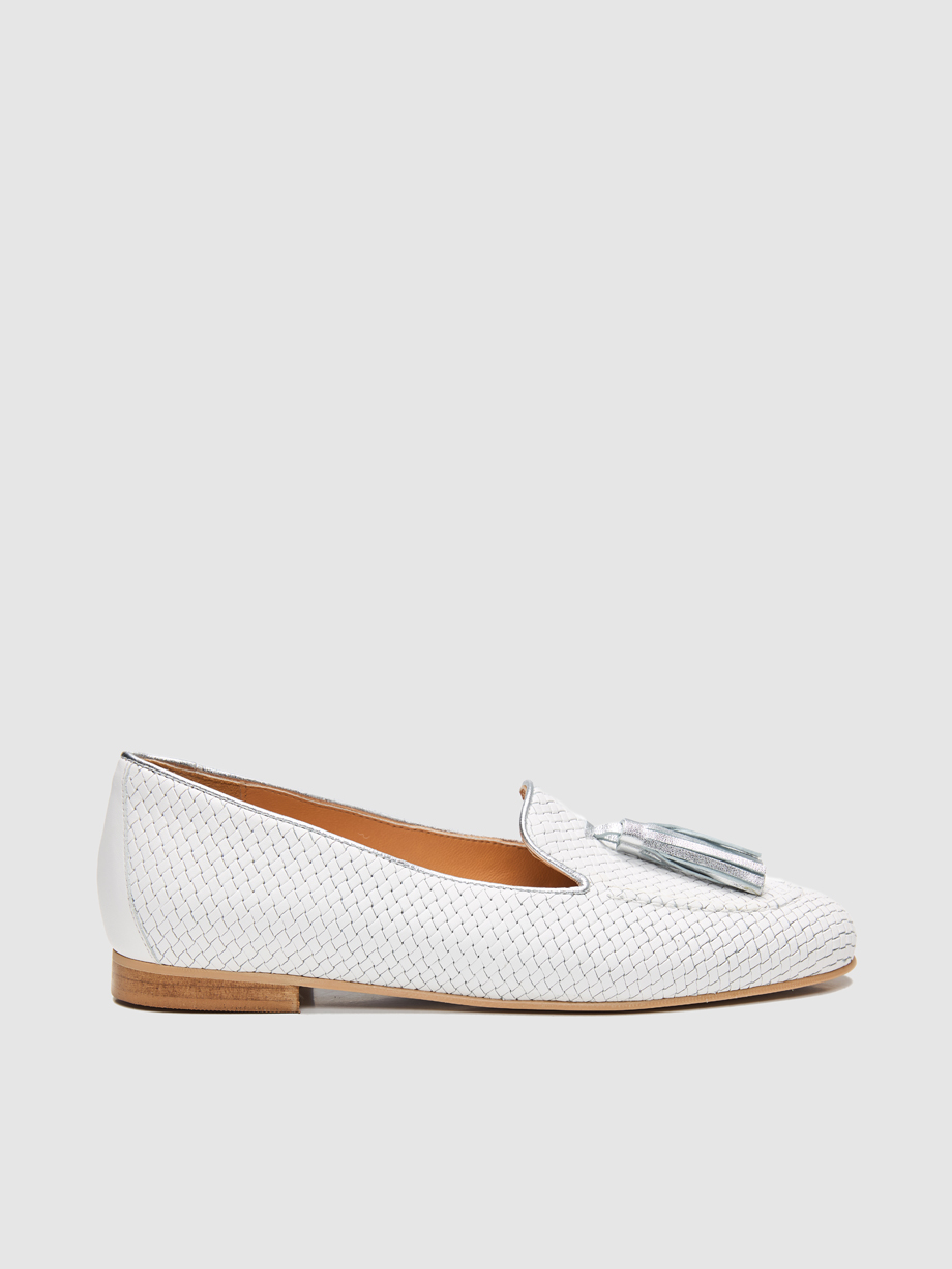 Loafers γυναικεία λευκά