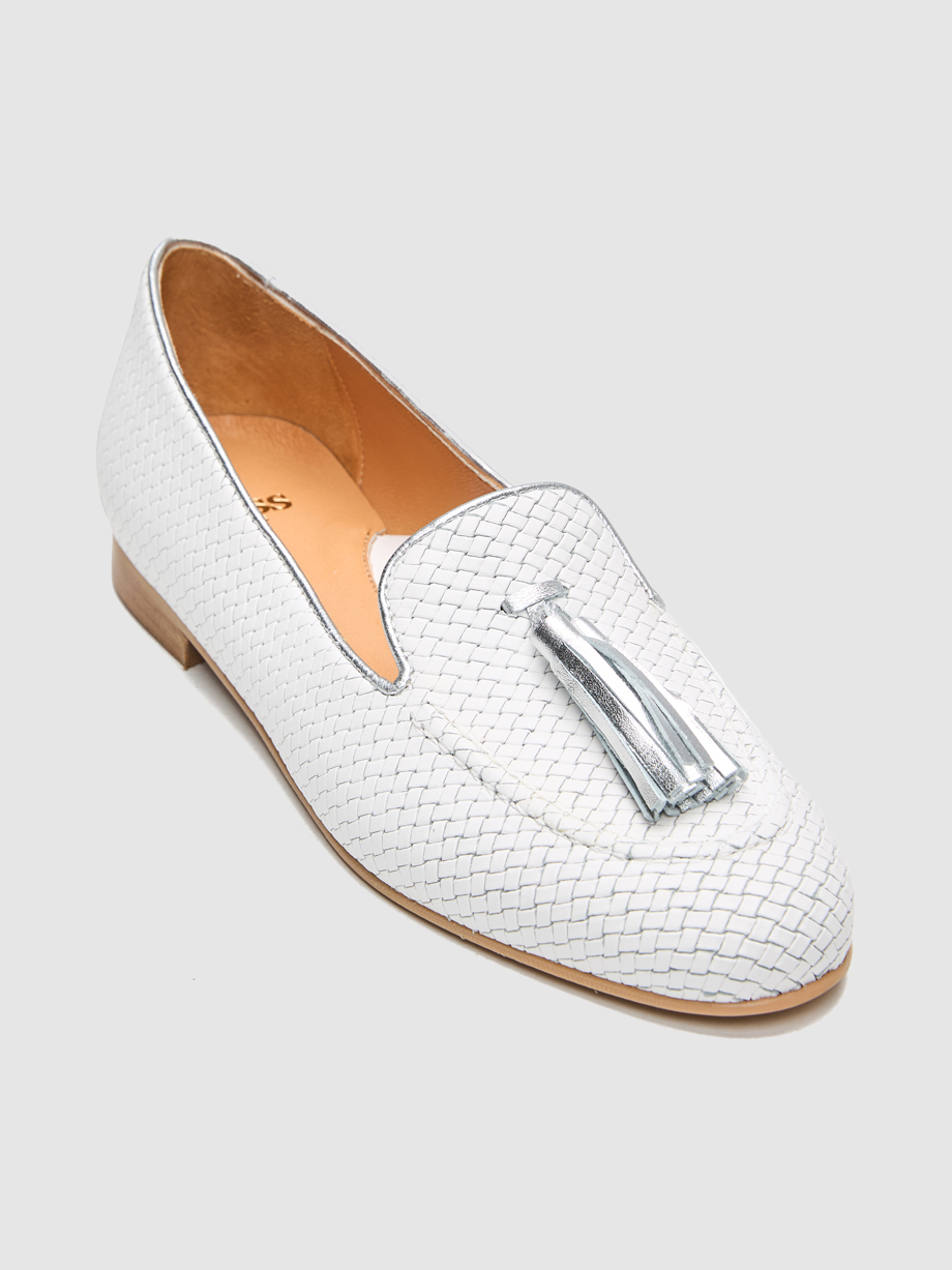 Loafers γυναικεία λευκά