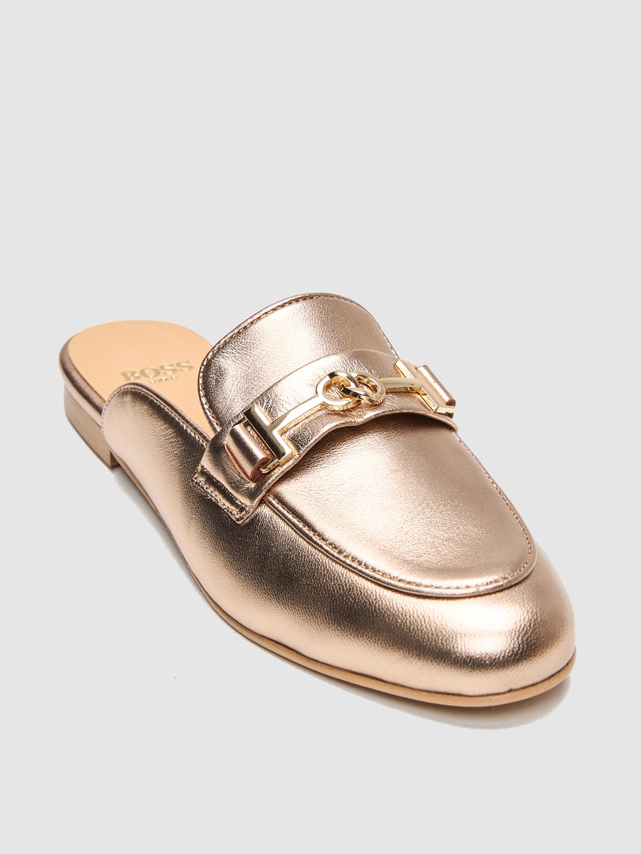 Loafers γυναικεία χρυσό