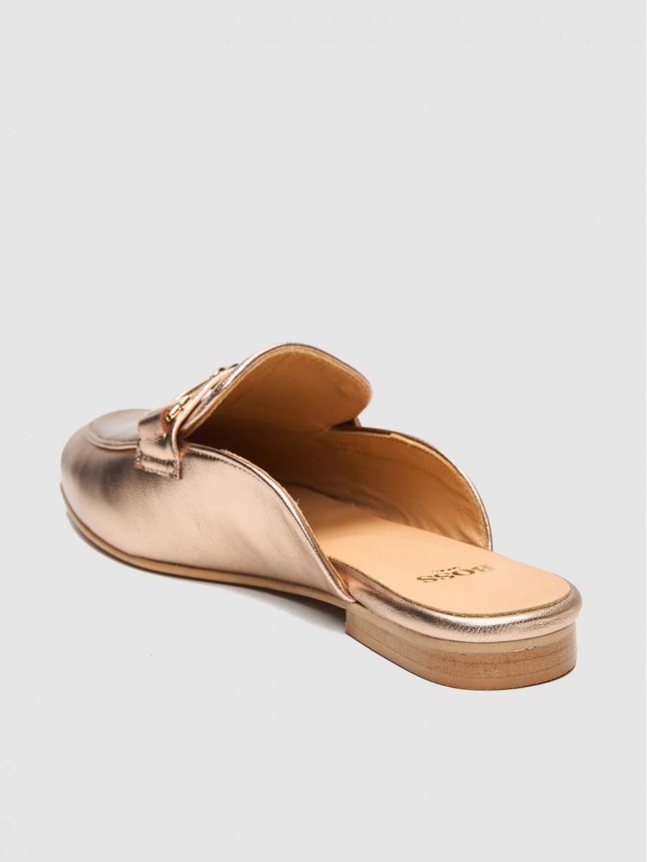 Loafers γυναικεία χρυσό