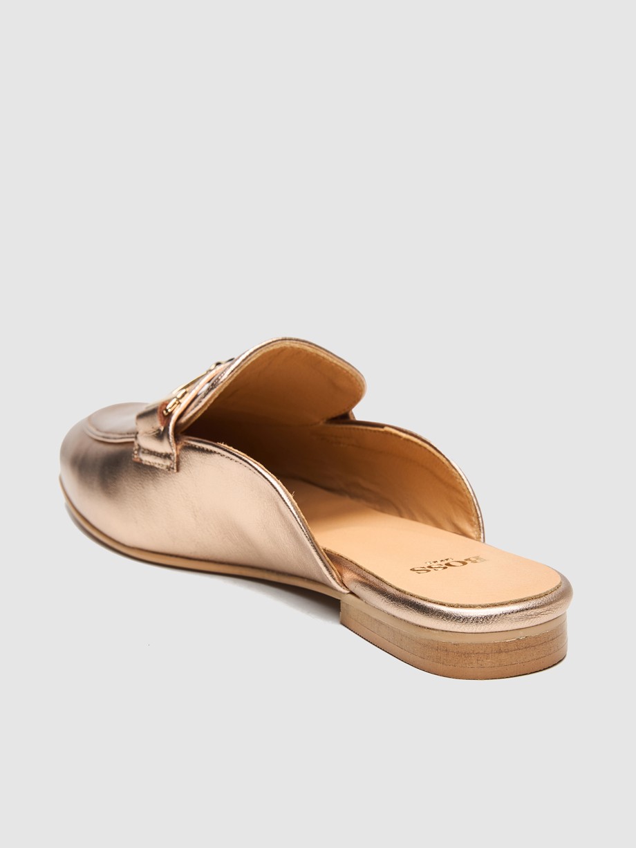 Loafers γυναικεία χρυσό