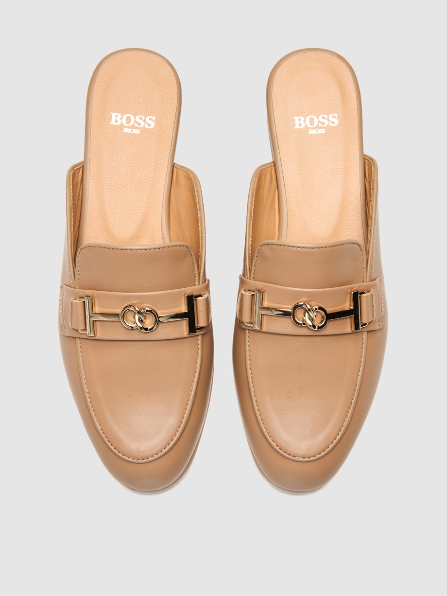Loafers γυναικεία μπεζ