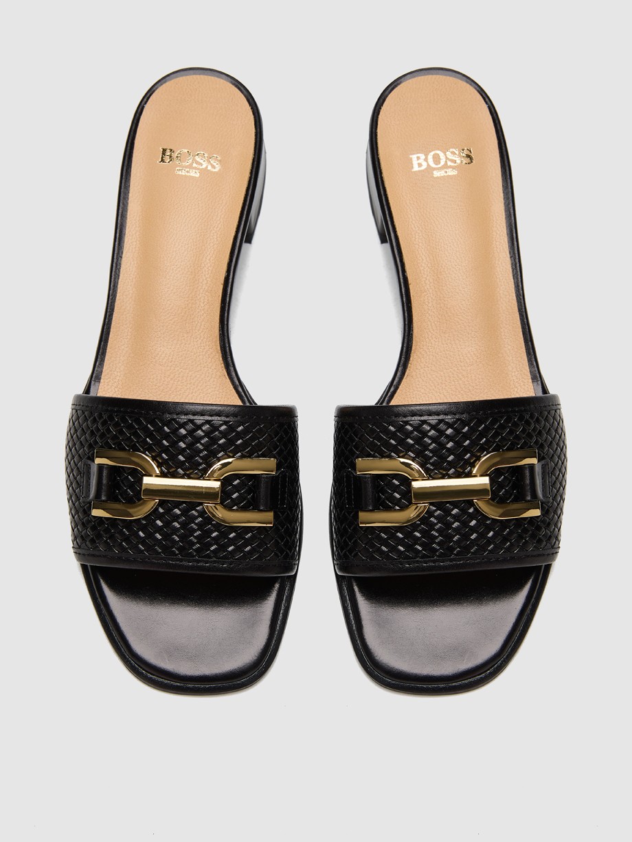 Mules γυναικεία μαύρα