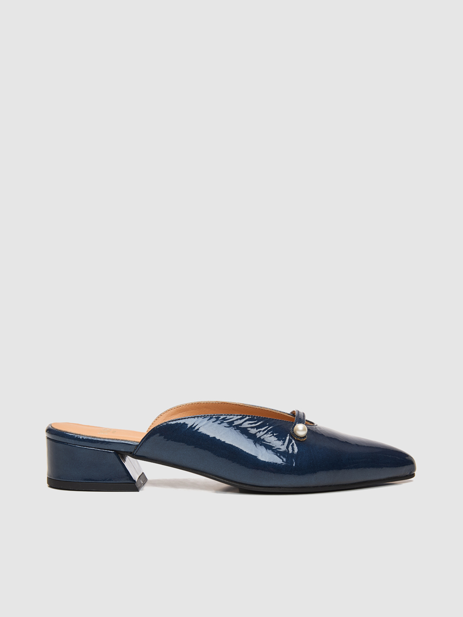 Mules γυναικεία μπλε