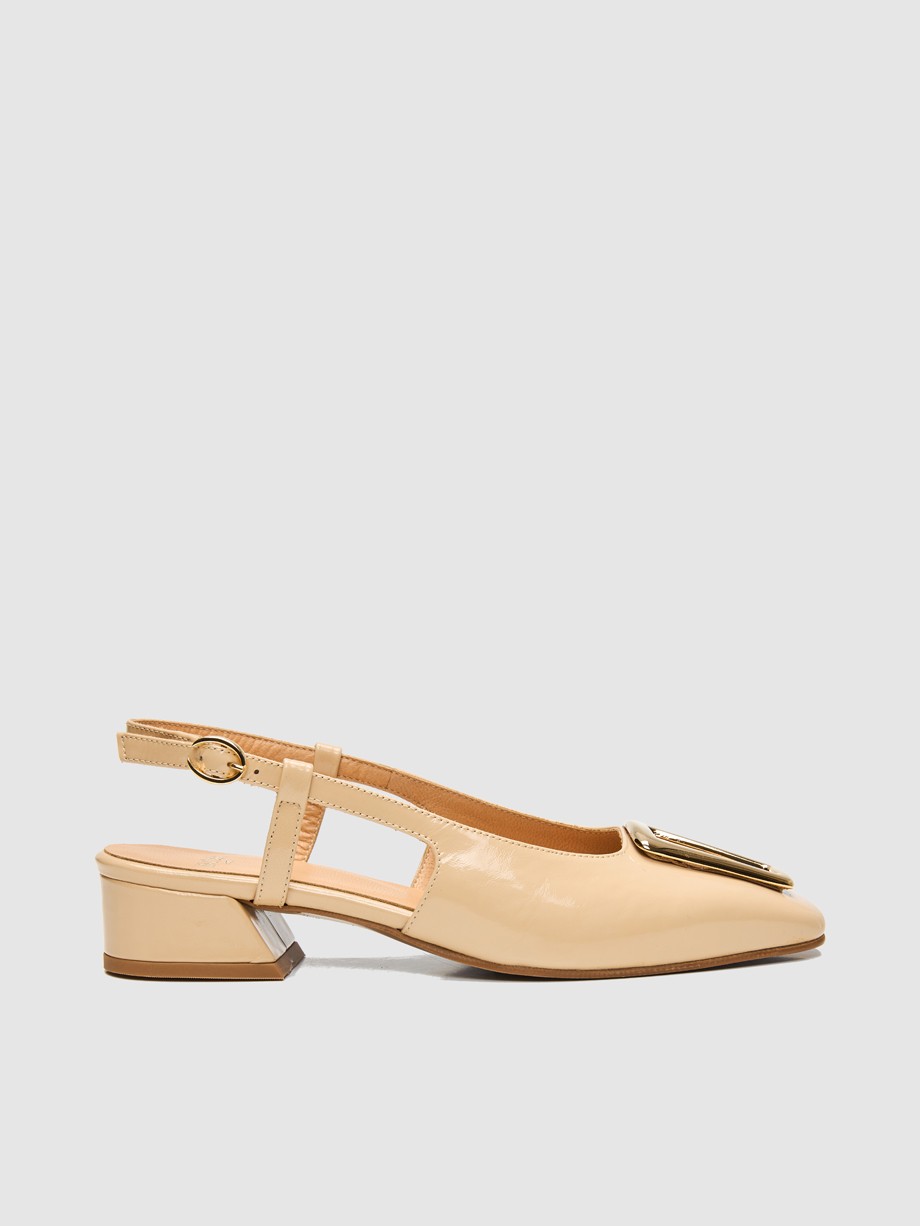 Mules γυναικεία μπεζ