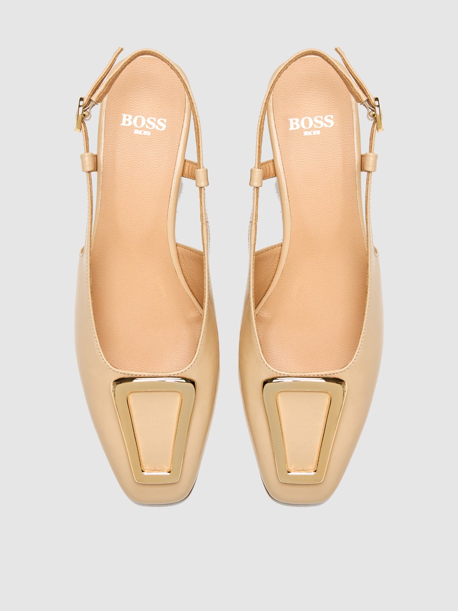 Mules γυναικεία μπεζ