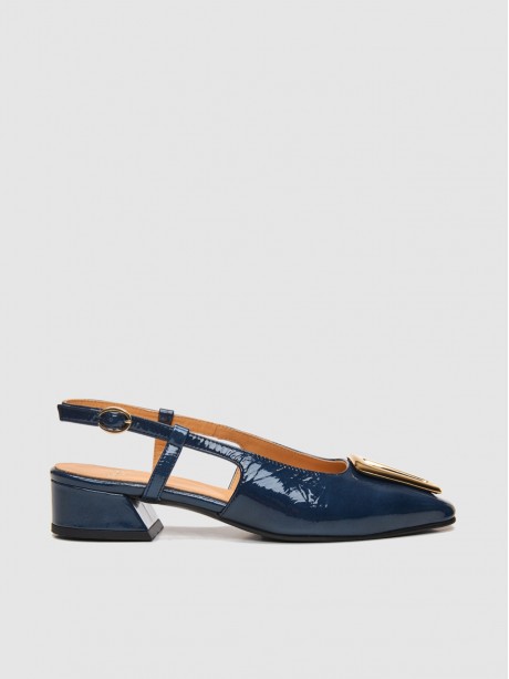 Mules γυναικεία μπλε