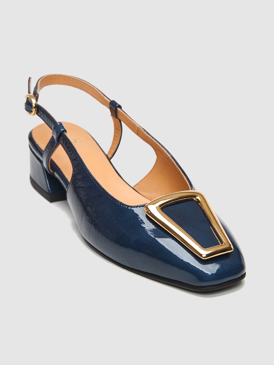 Mules γυναικεία μπλε