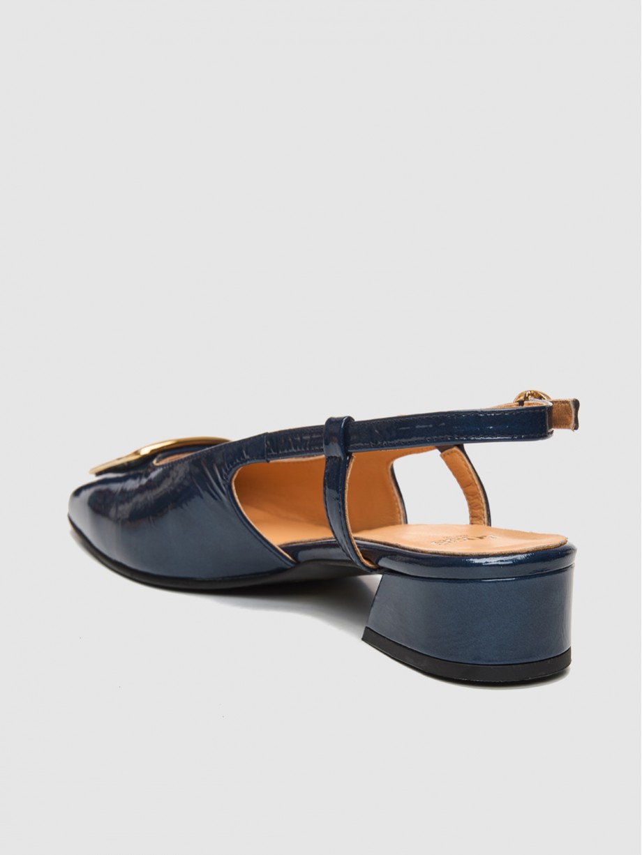 Mules γυναικεία μπλε