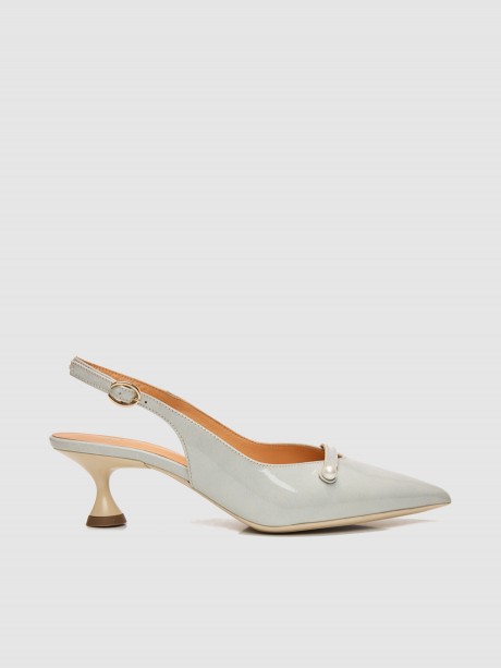 Mules γυναικεία μπλε