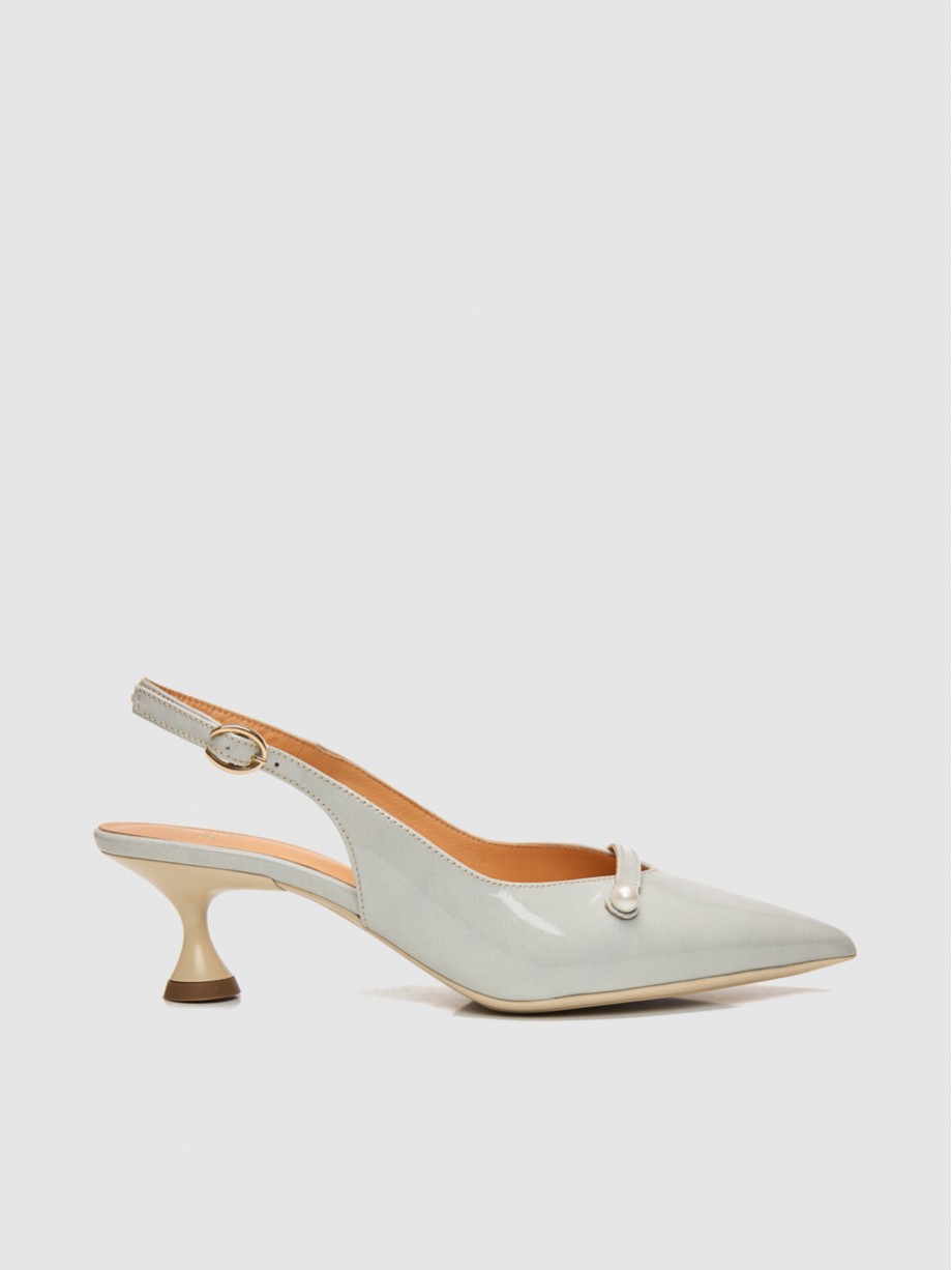 Mules γυναικεία μπλε