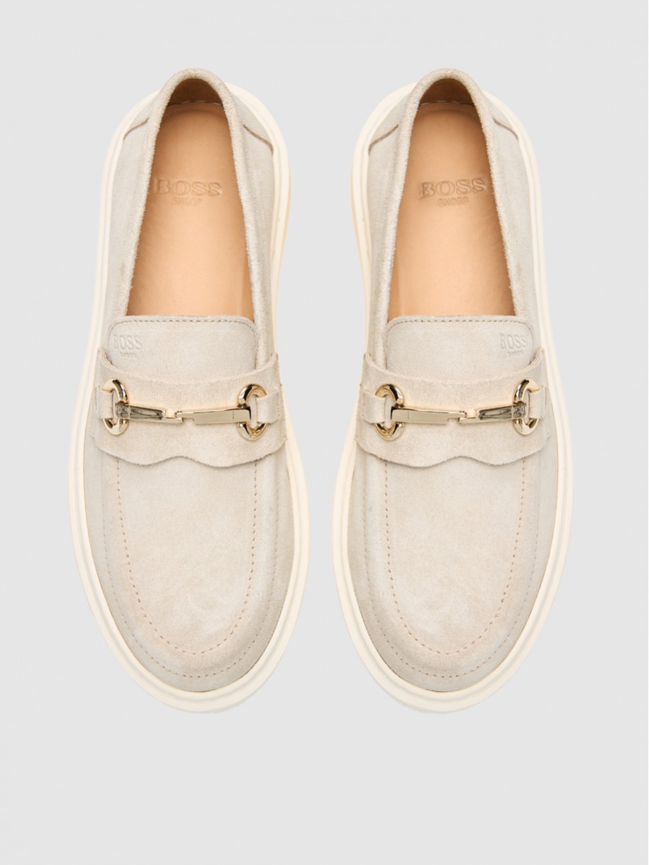 Slip-on γυναικεία μπεζ