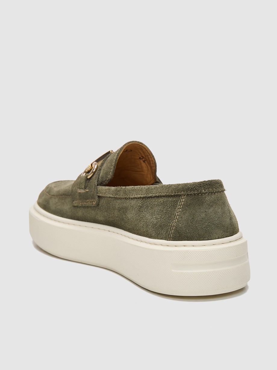 Slip-on γυναικεία χακί