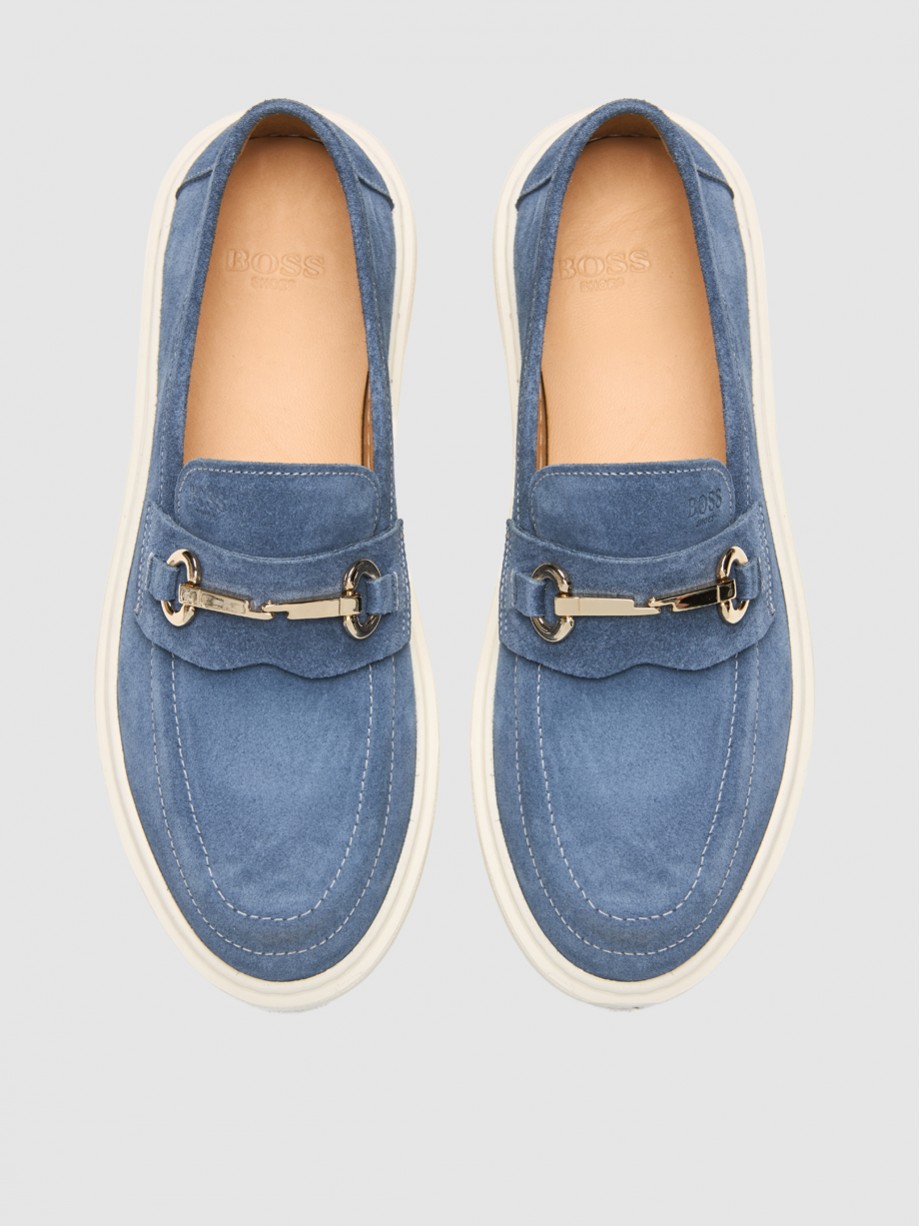 Slip-on γυναικεία μπλε