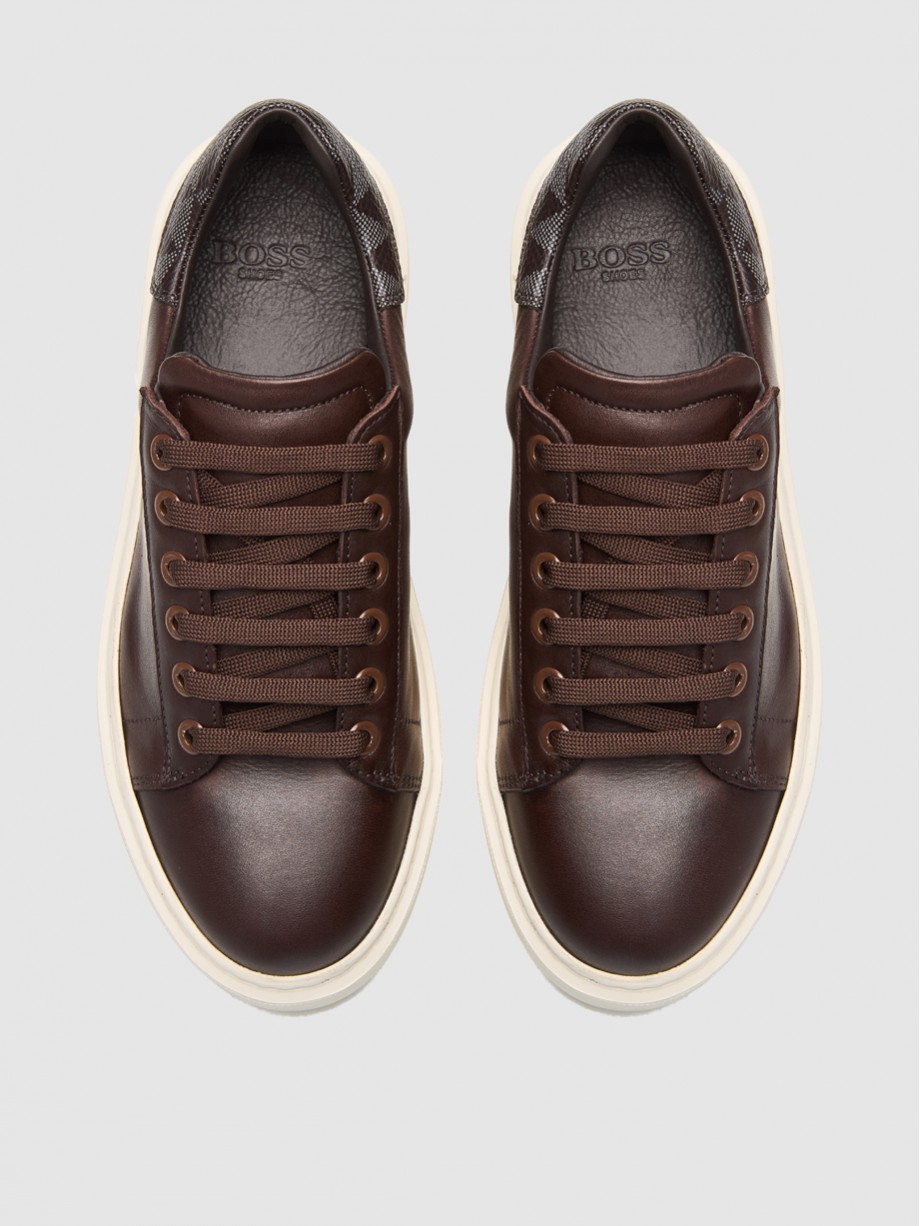 Sneakers γυναικεία καφέ