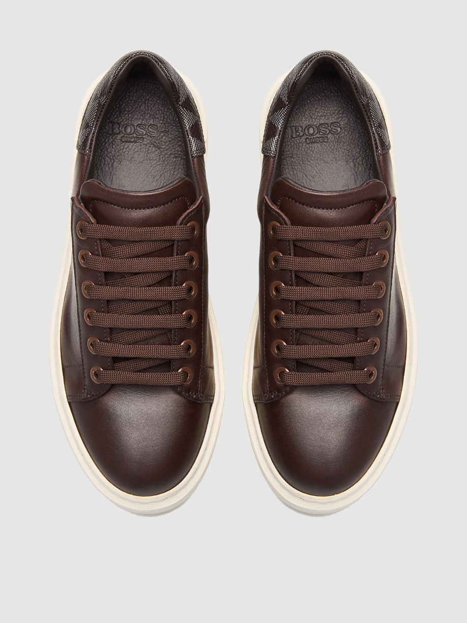 Sneakers γυναικεία καφέ