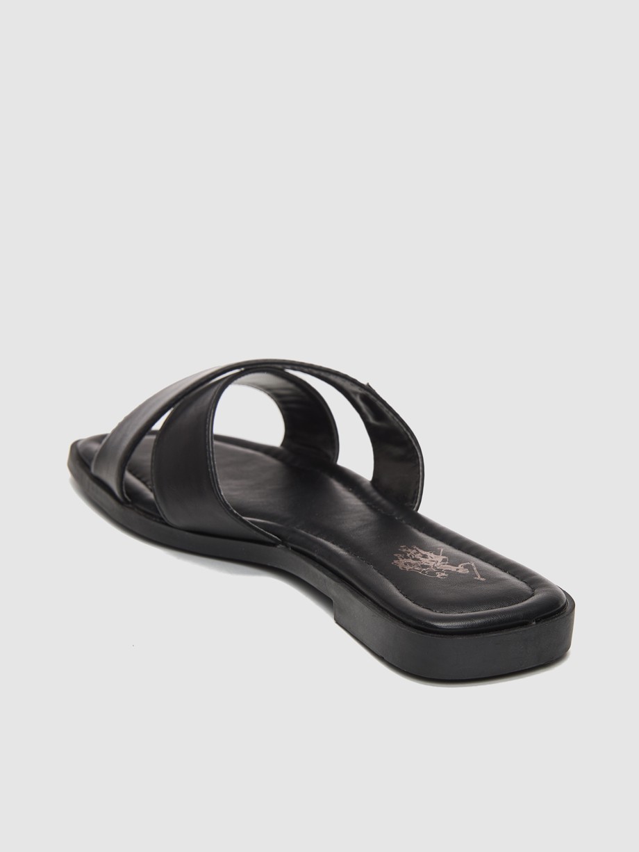 Mules γυναικεία μαύρα