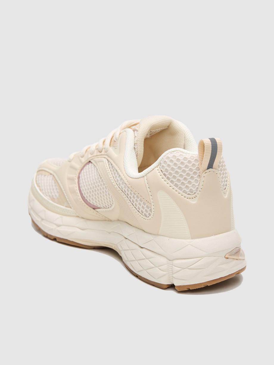 Sneakers γυναικεία μπεζ