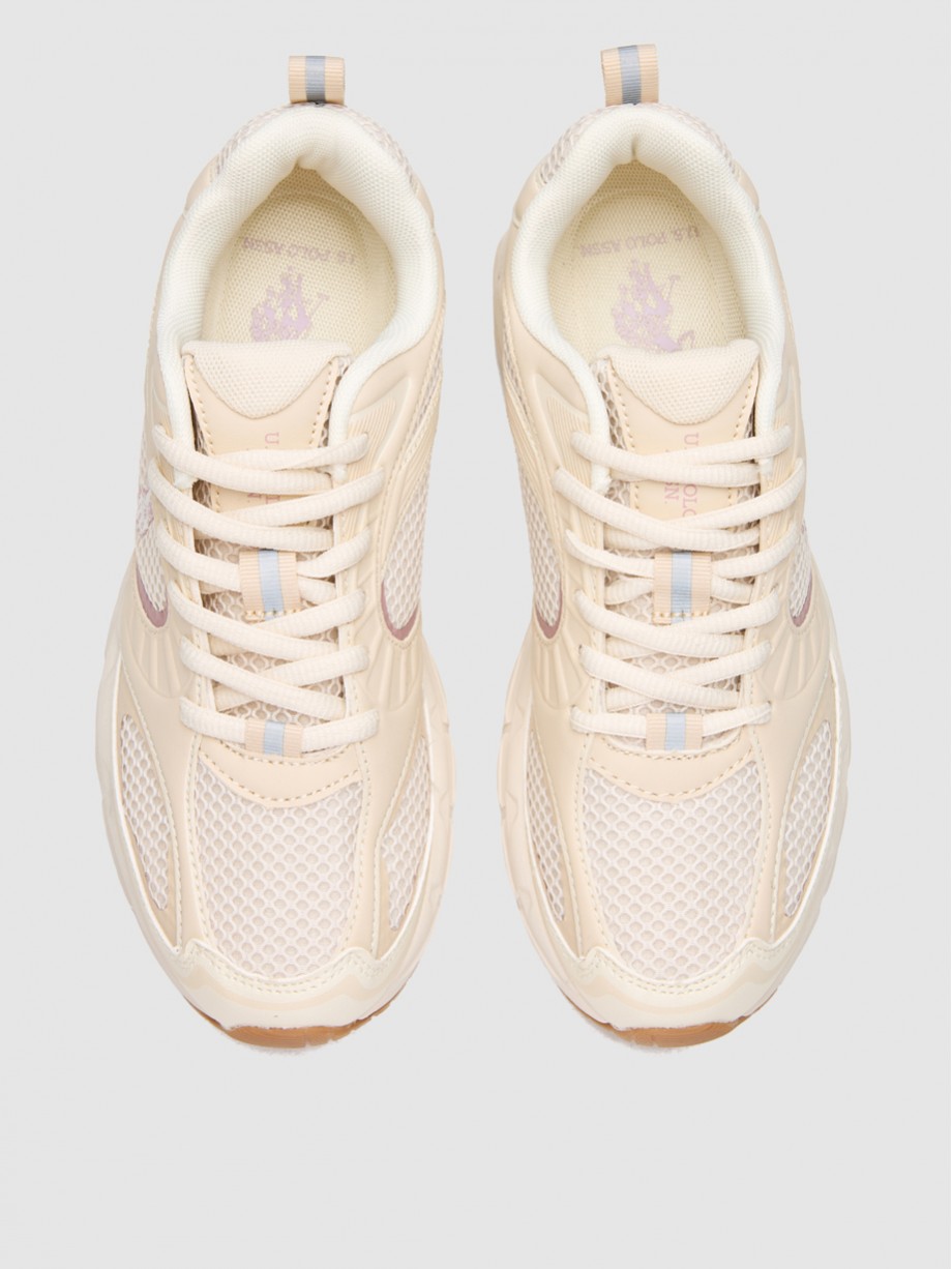 Sneakers γυναικεία μπεζ