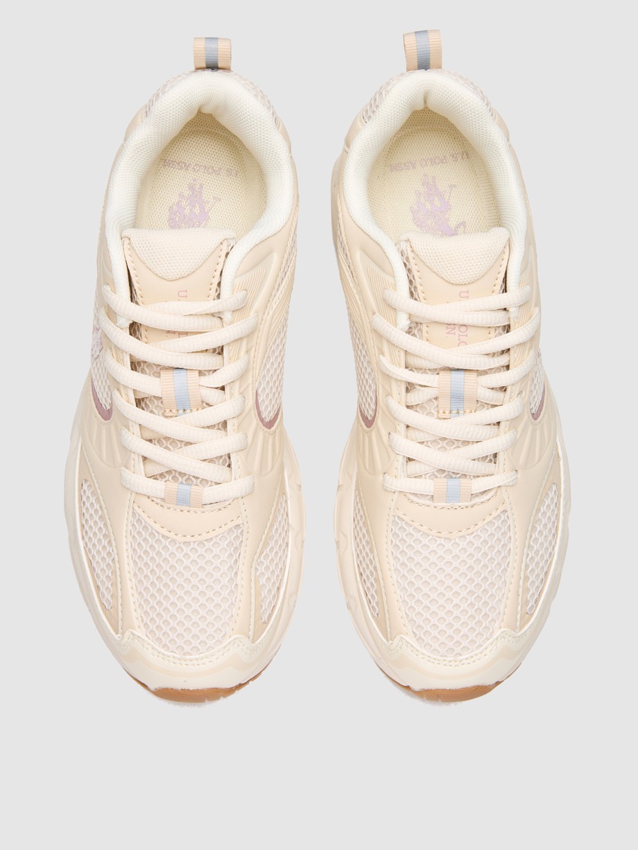 Sneakers γυναικεία μπεζ